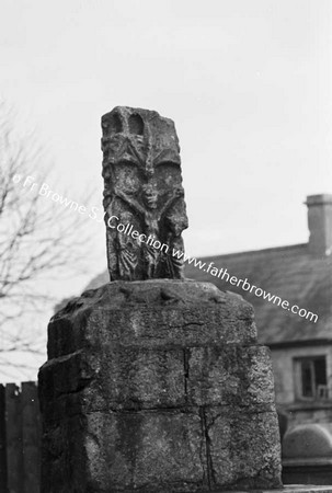 CARVED CROSS IN TOWN